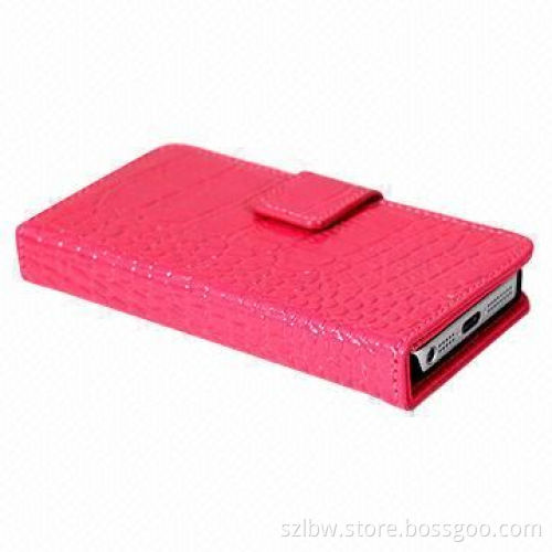 Folio Leather Case for iPhone